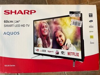 Smart LED TV zn. SHARP  funkční bez dálkového ovladače