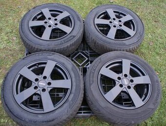 4ks alu cerna Dezent na vozy Peugeot Citroen Ford Volvo R16