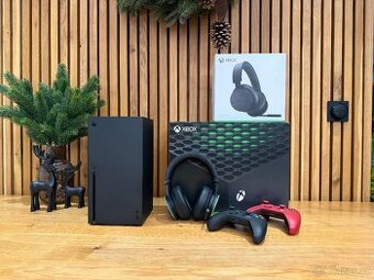 Xbox Series X + Xbox Wireless Headset + dva ovladače
