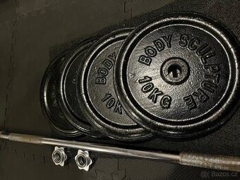 Činkový set jednoručky a velká činka