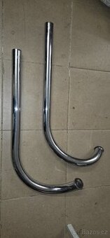 Jawa pérák 250 kolena výfuků