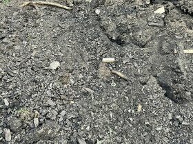 Hlína, zemina, kura, piliny, dřevní odpad