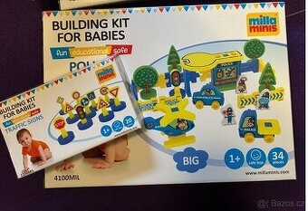 Pěnová česká stavebnice pro nejmenší Millaminis