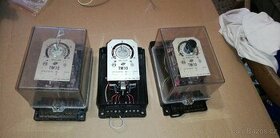 RETRO MĚŘIDLA, ČASOVÉ SPÍNAČE, OVLADAČE .....