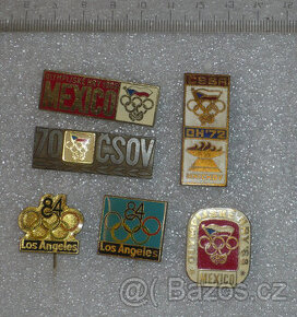 Olympijské odznaky , odznak , olympiáda