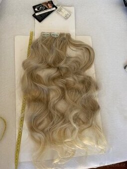 Příčesek prodloužení zahuštění vlasů, různé vlasy, pište