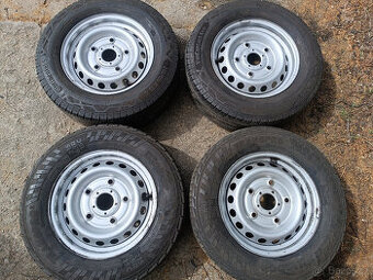 Transit Custom - disky 6,5x15 et60 + letní 215/65/15C