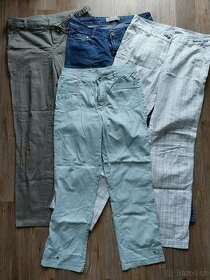 Dámské oblečení mix - kalhoty, sukně, šaty vel. 38, M