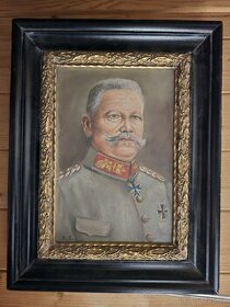 Paul von Hindenburg - obraz malba Německo