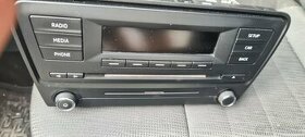 Radio cd Bluetooth originál autorádio škoda - 1
