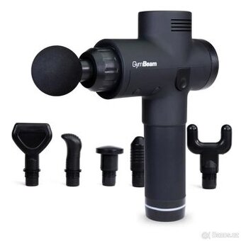Masážní pistole GymBeam VI Black - NOVÁ