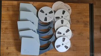 5 x AGFA PEM 368 na kovové cívce 18 cm v archivní krabičce - 1
