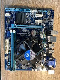 Kvalitní a spolehlivá deska GA-B75M-D2V+i3-3240+4GB RAM