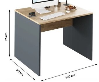 Psací stůl 100 x 80 x 76cm (ŠxHxV)