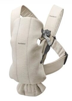 Nosítko Babybjörn Mini 3D Jersey Light Beige