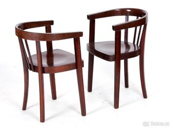 Párová křesílka židle original THONET 1940