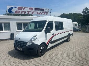 Renault Master L4H2 7 míst dvoumontáž 3,5t