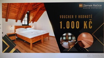 Voucher na pobyt Zámek Račice za polovic