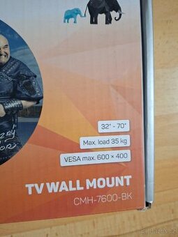 Držák pro TV na zeď. Nový. - 1