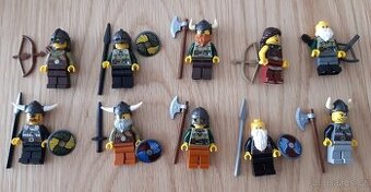 Predám LEGO mix nových figúrok vikingov 3