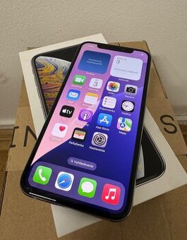 Predám - Apple iPhone XS – 64 GB, Strieborný