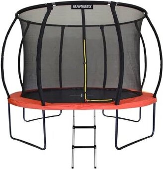 MARIMEX Trampolína PREMIUM 305 cm, s ochrannou sítí + schůdk