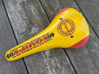 Selle San Marco Author kultovní vyšívané sedlo MTB retro