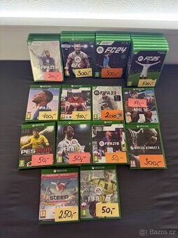 XBOX HRY RŮZNÝCH ŽÁNRŮ