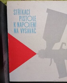 stříkací pistole na vysavač