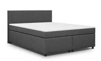 Manželská postel boxspring 160x200