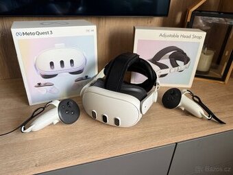 Meta Quest 3 512GB, Head Strap, záruka 2/2027 Alza