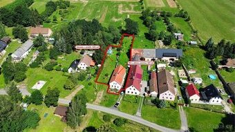 Venkovské stavení 5+1 po kompletní rekonstrukci (320 m²) se 