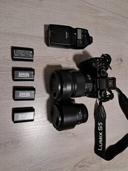 Panasonic S5 + objektivy