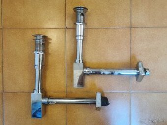 Umyvadlový sifon chrom