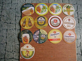 Pivní tácky - Zlatopramen