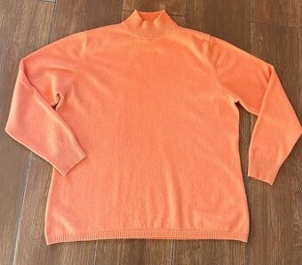 100% kašmírKašmírový svetr se stojáčkem,zn.Bexley