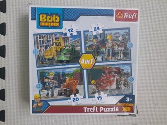 Puzzle Bořek stavitel 4x