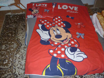 Povlečení Minnie,oboustranné,Disney