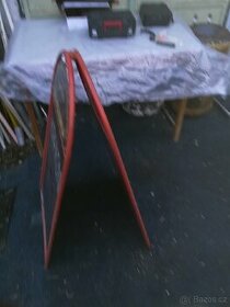 Plechová cedule poutač