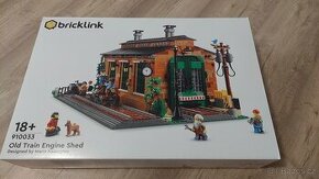 Lego Bricklink 910033 Old Train Engine Shed
