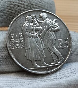 AG pamětní mince Československa 1955