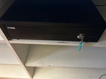 Pokladní zásuvka TYSSO – kovová, RJ připojení, plně funkční