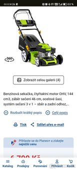 Fieldmann  sekacka  FZR 4611 - 144B