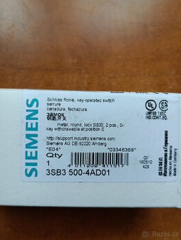 SIEMENS Spínač klíčový