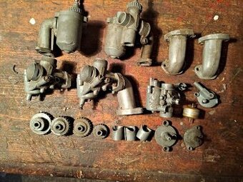 Karburátory a příslušenství na moto vetrány