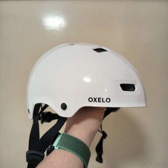 Detska helma/prilba Oxelo Decathlon XS bila