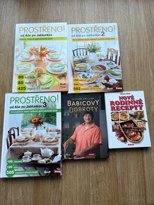 Knihy - III - vaření (Babicovy dobroty, Řízky aj.)