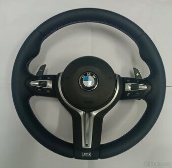 BMW M Sport volant ORIGINÁL – NOVÝ, pádla, airbag (F série)