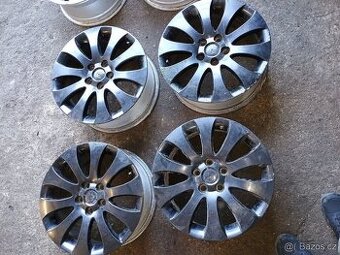 ALU kola Škoda,Vw,Seat, Audi 5x112 17 - rovné -v pořádku ..