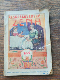Kalendář paní a dívek Československá žena